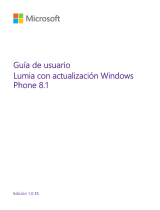 Microsoft Lumia 930 Guía del usuario