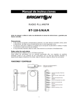 Brigmton BT-118-R El manual del propietario