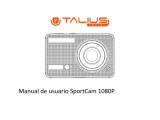Talius SportCam 1080P Manual de usuario