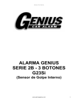 Genius Car Alarm Alarma Genius 2B Si 3 Bot El manual del propietario