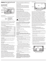 Uni-Line PerfectSense PS2210 Digital Thermostat Manual de usuario