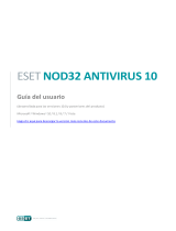 ESET NOD32 Antivirus Guía del usuario