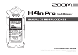 Zoom H4n Pro El manual del propietario