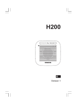 Sangean H200 Manual de usuario