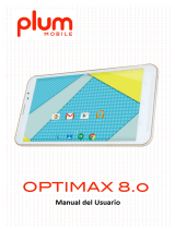 PLum Mobile Optimax 8.0 Manual de usuario