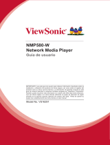 ViewSonic NMP580-W Guía del usuario
