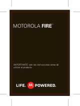 Motorola XT-317 Manual de usuario