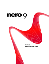 Nero SoundTrax El manual del propietario