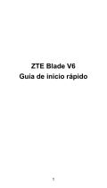 ZTE Blade V6 TME Guía de inicio rápido