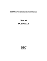 DSC PC550 Manual de usuario