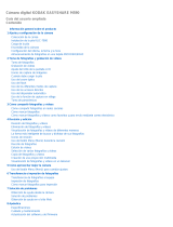 Kodak EASYSHARE M590 Instrucciones de operación