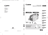 Canon MVX20i Manual de usuario