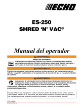 Echo ES-250 Manual de usuario