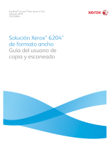 Xerox 6204 Wide Format Guía del usuario
