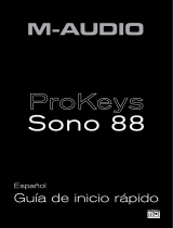 M-Audio PROKEYS SONO 61 Guía de inicio rápido