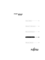 Fujitsu Point 1600 Manual de usuario