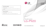 LG Série P920 Orange Guía del usuario