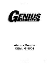 Genius Car AlarmAlarma OEM G5504 Version 2
