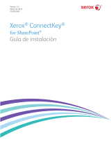 Xerox ConnectKey for SharePoint® Guía de instalación