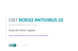 ESET NOD32 Antivirus Guía de inicio rápido