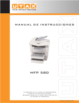 Utax MFP 580 Instrucciones de operación