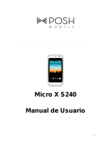 Posh Serie Micro X Instrucciones de operación