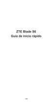 ZTE BLADE S6 Guía de inicio rápido