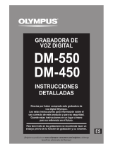 Olympus DM 550 Instrucciones de operación