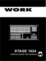 Work-pro STAGE 1624 DMX Manual de usuario