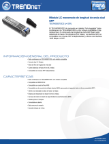 Trendnet TEG-MGBS10D3 Ficha de datos