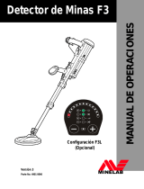 Minelab F3 Mine Detector Operations Manual