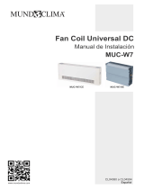 mundoclima Series MUC-W7 “Universal Fancoil ” Guía de instalación