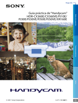 Manual de Usuario pdf HDR-CX360E Instrucciones de operación