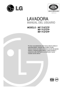 LG WF-T1272TP El manual del propietario