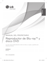 LG BD550 Manual de usuario