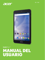 Acer Iconia B1-780 Manual de usuario