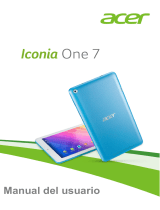 Acer Iconia One 7 B1-760HD Manual de usuario