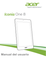 Acer Iconia One 8 B1-850 El manual del propietario