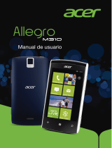 Acer Allegro Manual de usuario