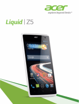 Acer Liquid Z5 Duo Manual de usuario