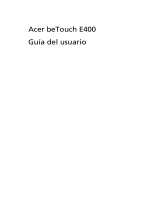 Acer beTouch E400 Guía del usuario