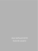 Acer BeTouch E210 Guía del usuario