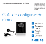 Philips SA1922/02 Guía de inicio rápido