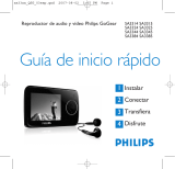 Philips SA3315 Guía de inicio rápido