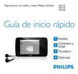 Philips SA6145/02 Guía de inicio rápido
