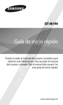 Samsung GT-I8190 Guía de inicio rápido