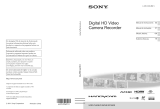 Sony HDR-XR160E Manual de usuario