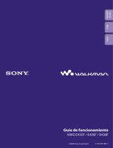 Sony NWZ-E438F Manual de usuario