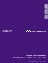 Sony NW-E002F Manual de usuario