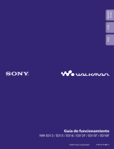 Sony Série NW-E013F Manual de usuario